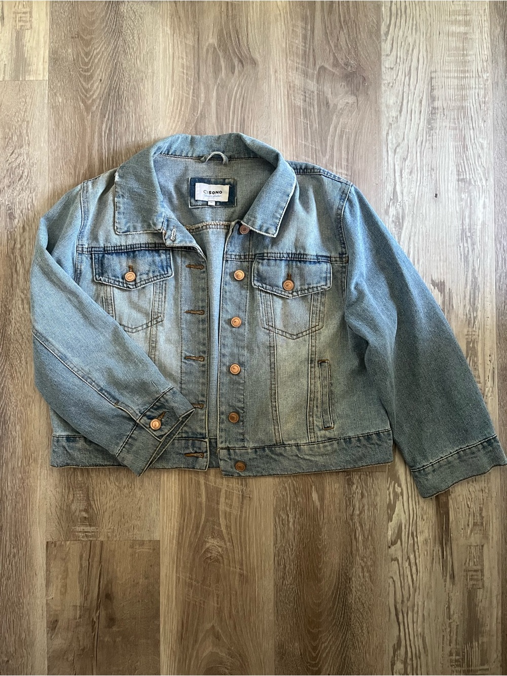Ci Sono Light Blue Jean Jacket